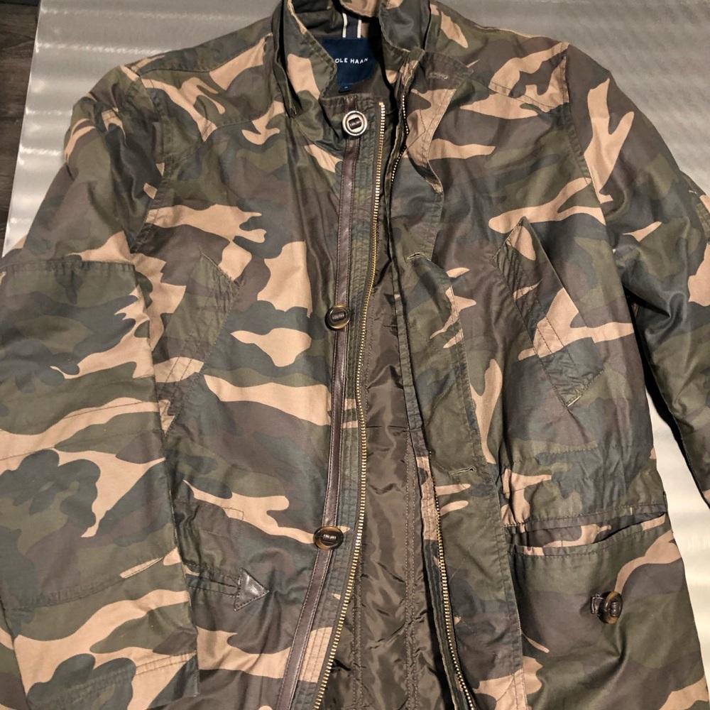 Men’s Cole Haan camo jacket